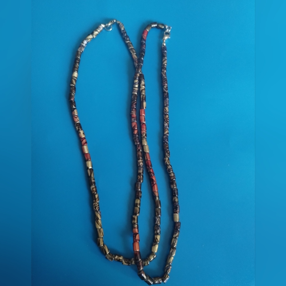 Two handmade necklace